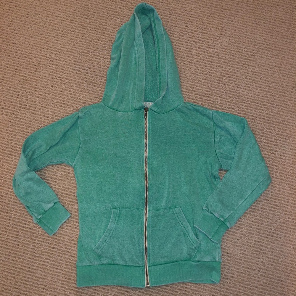 vintage havana zip hoodie